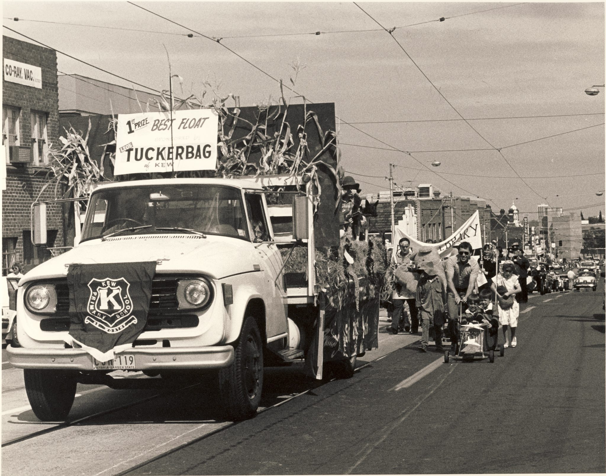 Best Float in Show. C. 1990. Photo Source - Kew Historical Society